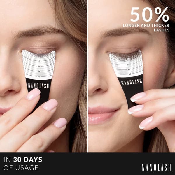 Øjenvippeserum NANOLASH Eyelash Serum 3 ml - Øjenvippebalsam, stimulerer øjenvippernes vækst, nærer øjenvipperne