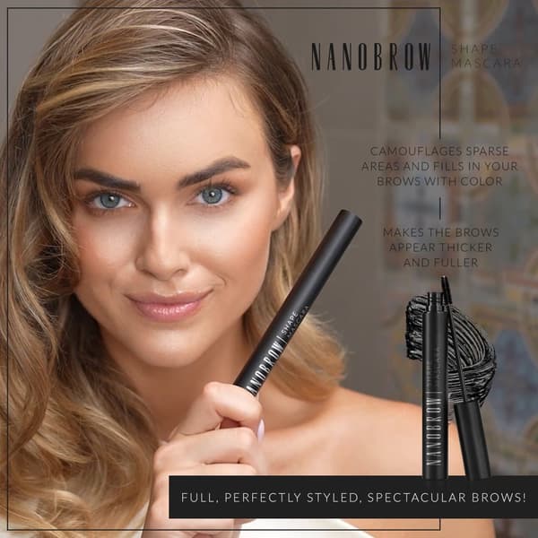 Ögonbrynsmascara Nanobrow Shape Mascara  - Framhäver och fyller ögonbrynen
