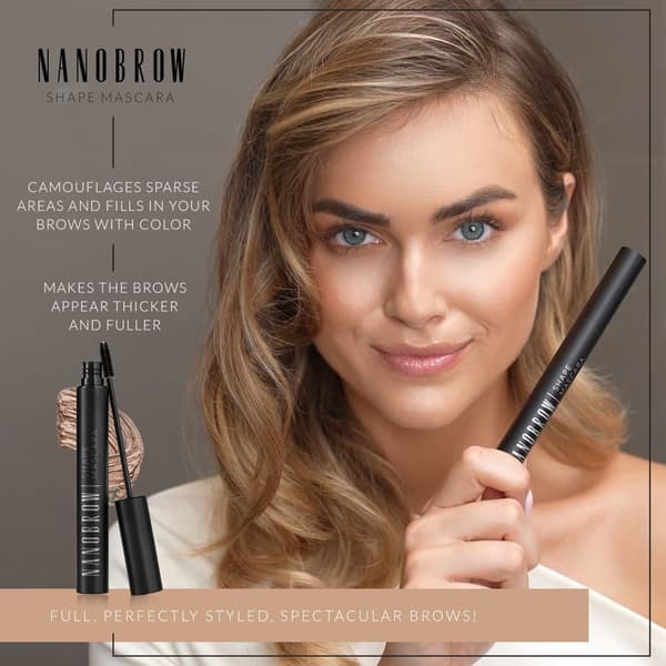 Ögonbrynsmascara Nanobrow Shape Mascara  - Framhäver och fyller ögonbrynen