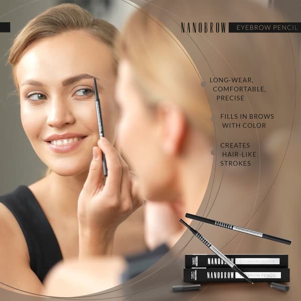 Ögonbrynspenna Nanobrow Eyebrow Pencil - En precisionspenna för ögonbryn med ultratunn spets