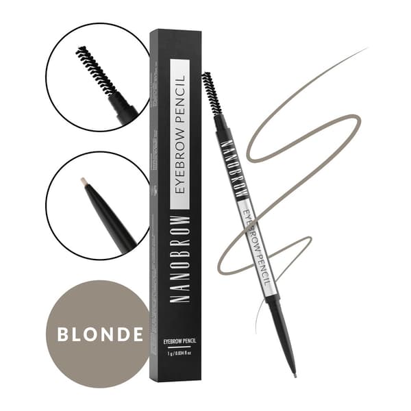 Øjenbrynsblyant Nanobrow Eyebrow Pencil - En farvende brynblyant, perfekt fremhævede, udfyldte og smukt definerede bryn Blondi