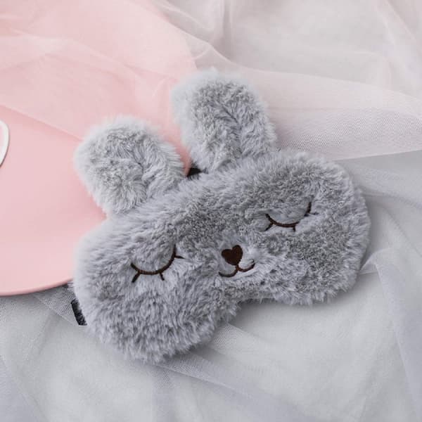 INF ögonmask sova / Sovmask i söt kanindesign