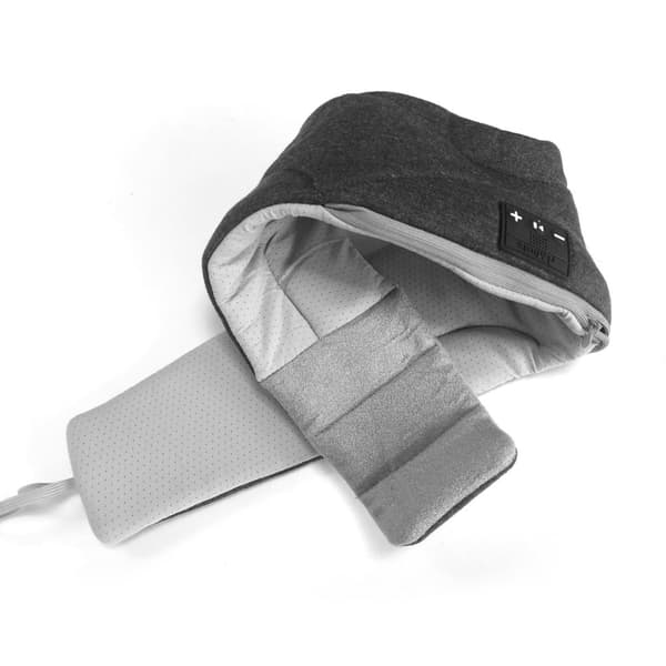 INF Bluetooth pannband/sovmask Sovhörlurar Svart