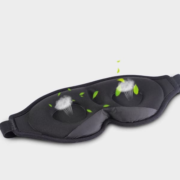 3D Sovmask med Öronproppar
