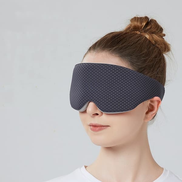 3D Eye Mask Blackout Eyes Sleep Mask Zero Eye Pressure Eye Mask Harmaa
