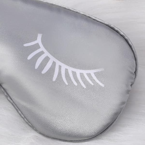 Lounastauko Travel Home Sleep Eye Care Silmännaamio ripsien kuvioilla