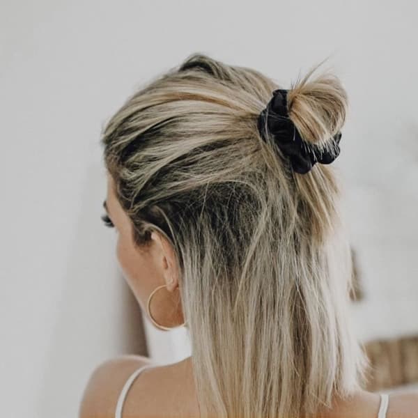 Clutchset med nattmask och sidenscrunchie för kvinnor Ailoria Travel Set Beauty M - midnattsvart - TU