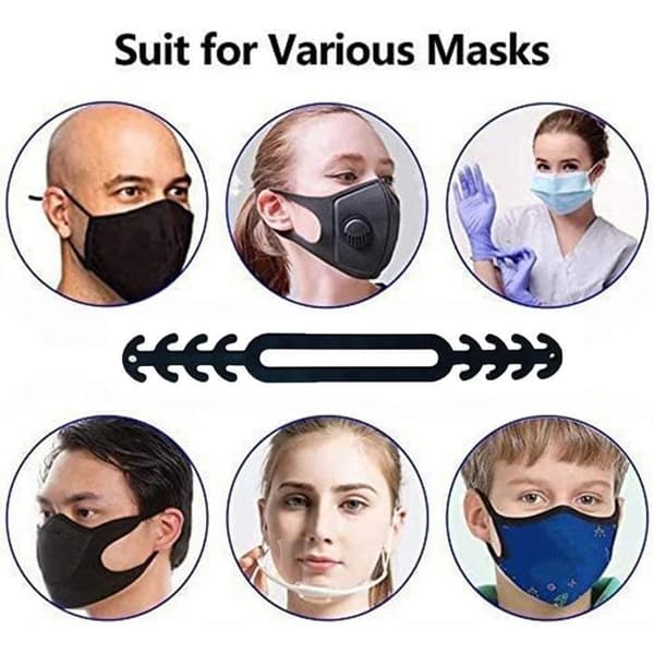 NALISSA® - Förlängning för mask, krokar, silikonband för öronen