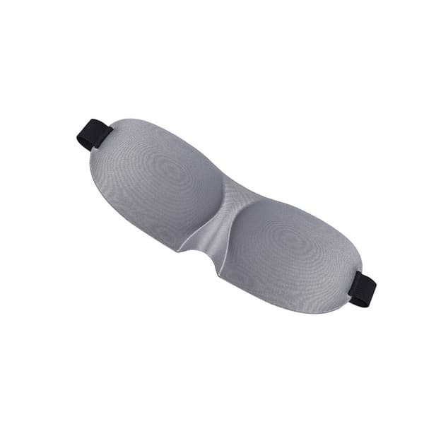 INF 3D Sleep Eye Eye Mask matkoille ja kotiin Harmaa