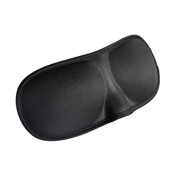 INF Sovmask med Justerbar Design för Totalt Mörker Svart