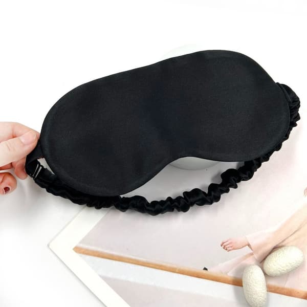 INF 19 Momme Mulberry Silk Eye Mask för sömn