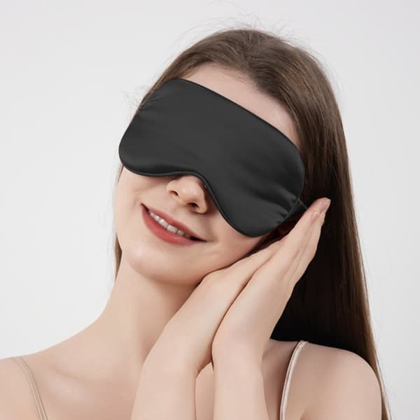 INF 100% morbærsilke sovemaske/øjenmaske