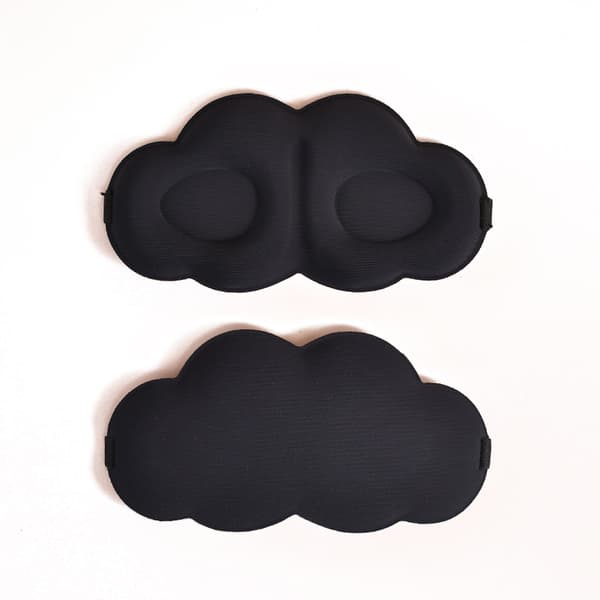 3D Cloud Sleep Mask - Mjuk och andningsbar ögonmask för sidoslipare