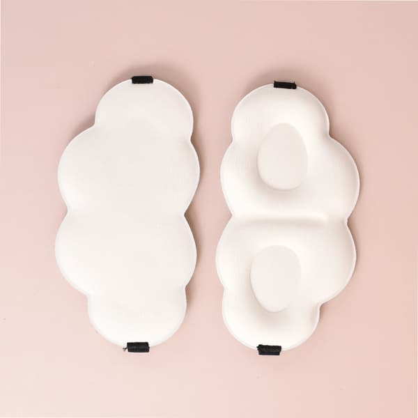3D Cloud Sleep Mask - Mjuk och andningsbar ögonmask för sidoslipare