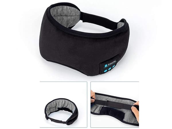 Ögonbindel för sovande bluetooth hörlurar mask
