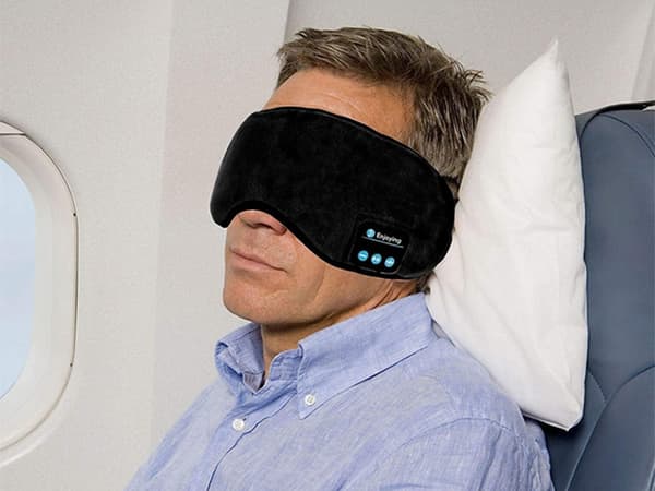 Ögonbindel för sovande bluetooth hörlurar mask