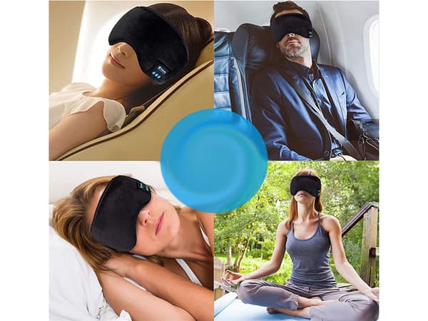 Ögonbindel för sovande bluetooth hörlurar mask