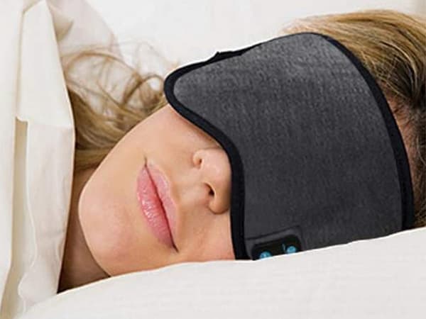 Ögonbindel för sovande bluetooth hörlurar mask