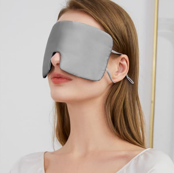 INF Oversized silke sovemaske til mænd og kvinder