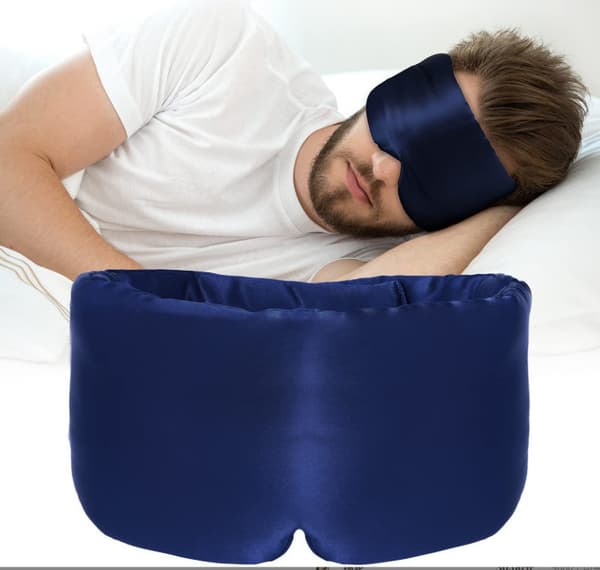 INF 100% Mullbärssilke Sovmask för kvinnor män, Siden Ögondäck för sömn