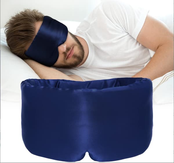 INF 100% Mullbärssilke Sovmask för kvinnor män, Siden Ögondäck för sömn