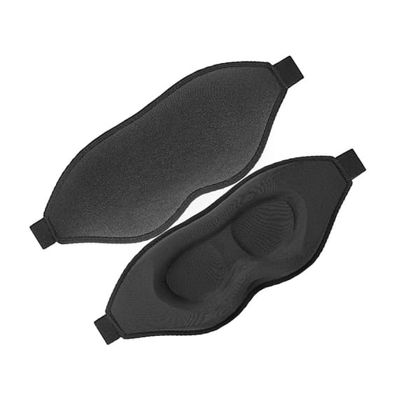 INF Sömnmask för kvinnor och män, 3D-konturerad ögonmask för sömn