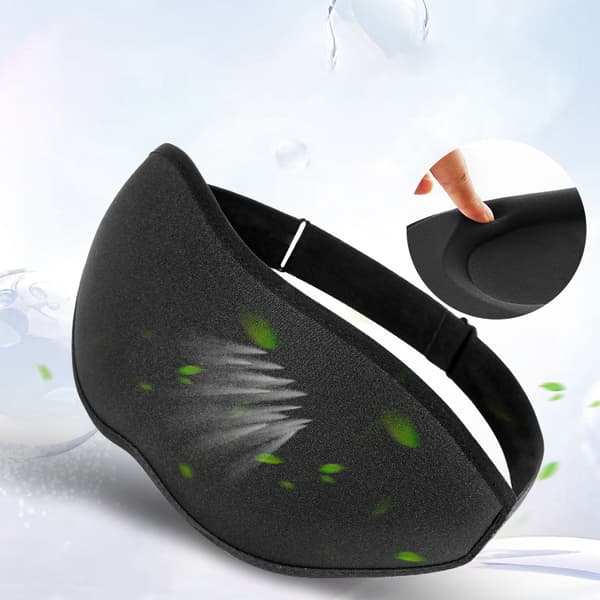INF Sömnmask, 3D-formad ögonmask för att sova med öronproppar