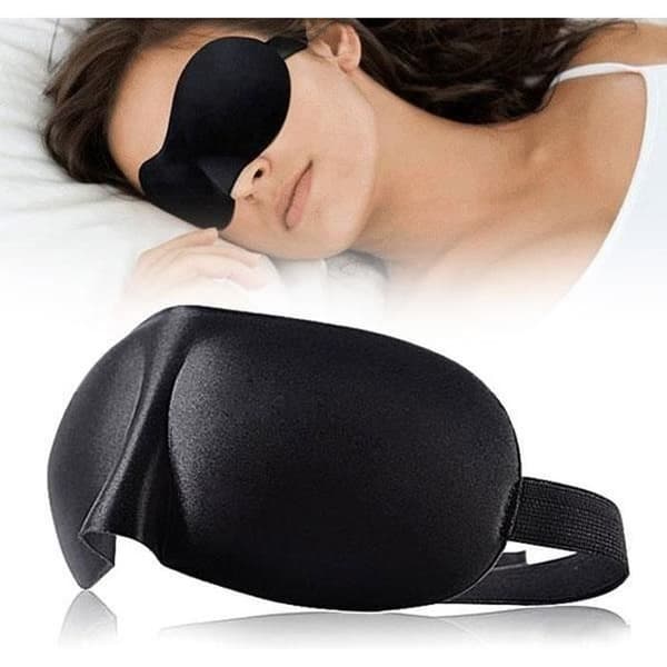 Ultrabekväm 3D nattmask.
