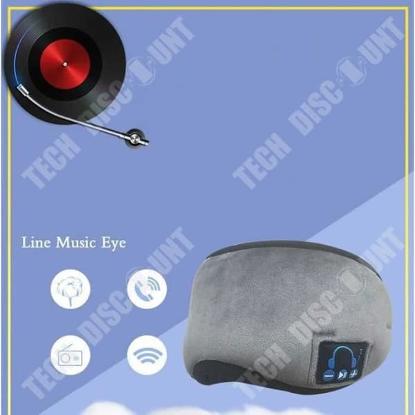 TD® Eye Mask Öronmask Bluetooth 5.0 Sleep Eye Mask Smart Wireless Music Eye Mask