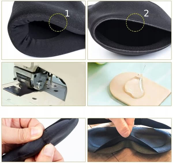 3D Premium SOVÖGONMASK JUSTERAR