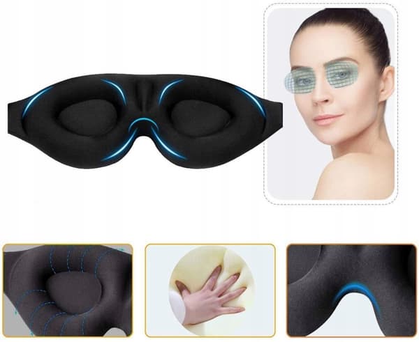 3D Premium SOVÖGONMASK JUSTERAR