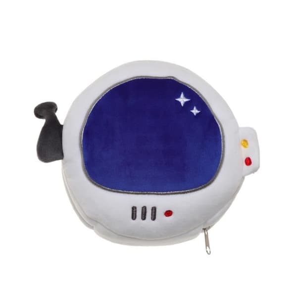 Duo Travel Pillow Plysch Sömn Mask Relaxeazzz Space Cadet
