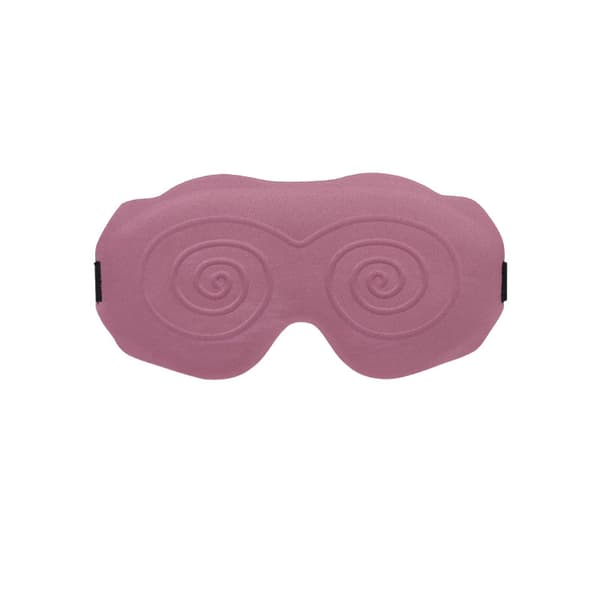 INF 3D-konturerad sömnmask - Ultimat ljusblockering Rosa