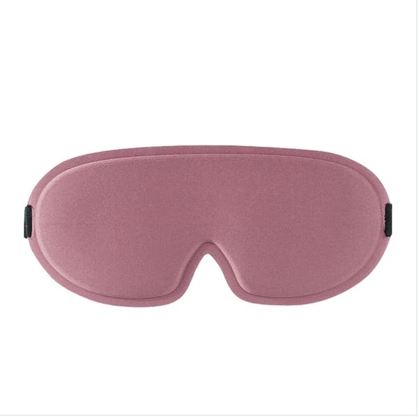 INF 3D Konturert Sovemaske - Lysblokkerende Øyemaske for Reise Rosa