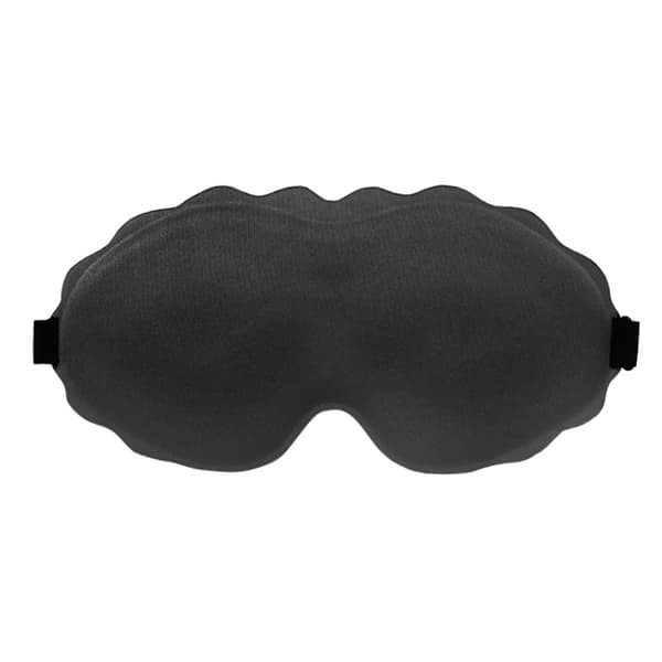 INF 3D Konturert Sovemaske - Ultimat Lysblokkering Sort