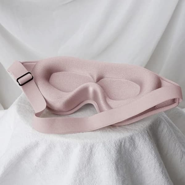 3D sovemaske – ergonomisk og vippevenlig | Nul øjentryk for dyb REST