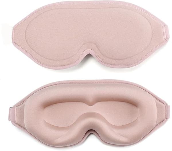 3D sovemaske – ergonomisk og vippevenlig | Nul øjentryk for dyb REST