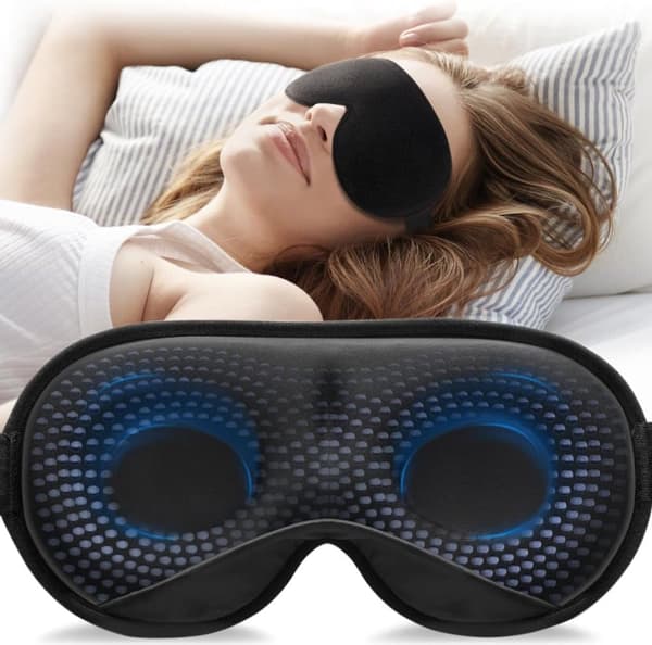 Auledio 3D sovemaske – sov bedre, uanset hvor du er