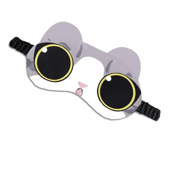 INF Justerbar Sovmask med Roligt Uttryck (2-pack)