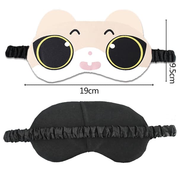 INF Bekväm sovmask: Ljusblockerande ögonskydd - 2-pack