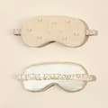 Miniatyrbillede 1 af 4: INF Pearl Plush Sleep Mask - Bloker lys for en afslappende søvn Guld
