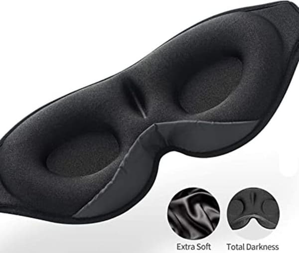 Lollanda Sleep Headphones – Bluetooth Høretelefoner i Pandebånd & Øjenmaske, Trådløs Stereomusik til Søvn og Afslapning