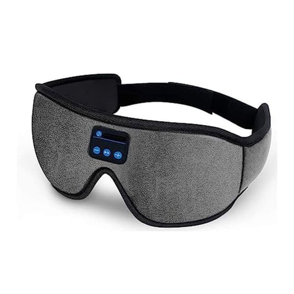 Lollanda Sleep Headphones – Bluetooth Høretelefoner i Pandebånd & Øjenmaske, Trådløs Stereomusik til Søvn og Afslapning