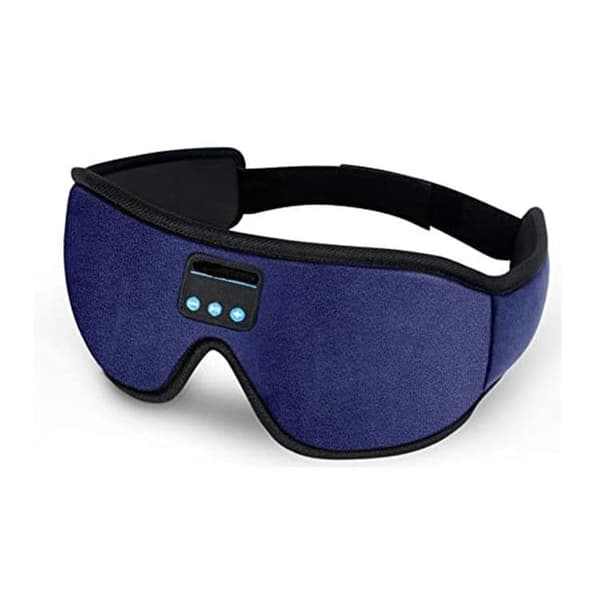 Lollanda Sleep Headphones – Bluetooth Høretelefoner i Pandebånd & Øjenmaske, Trådløs Stereomusik til Søvn og Afslapning