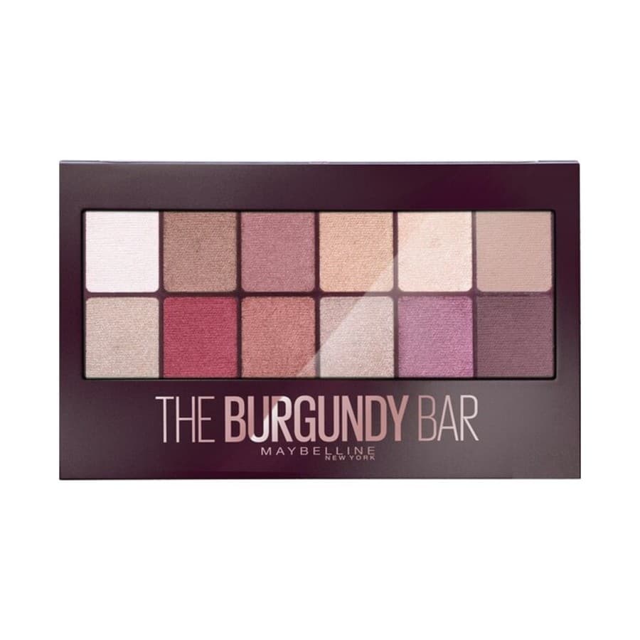 Øjenskygge Palet The Burgundy Bar Maybelline (9,6 g)