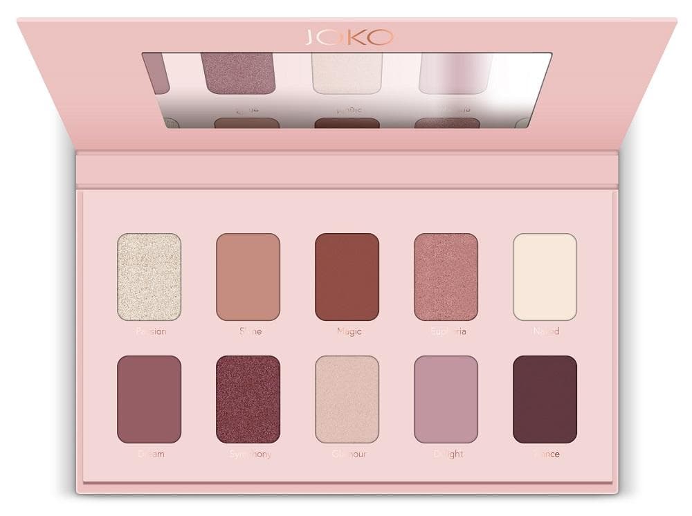 JOKO_Exultation Eyeshadow paleta 10 cieni do powiek 15g