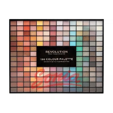 Revolution makeup palette øjenskygge 196 farvepalet