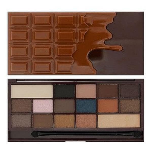 I Heart Makeup Palette Kit Eye Shadow Chocolate Salted Caramel 22g (16 colors)