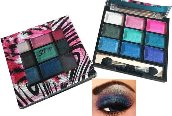 Saffron Animal Pearl Eyeshadow Palette-Chic Eye