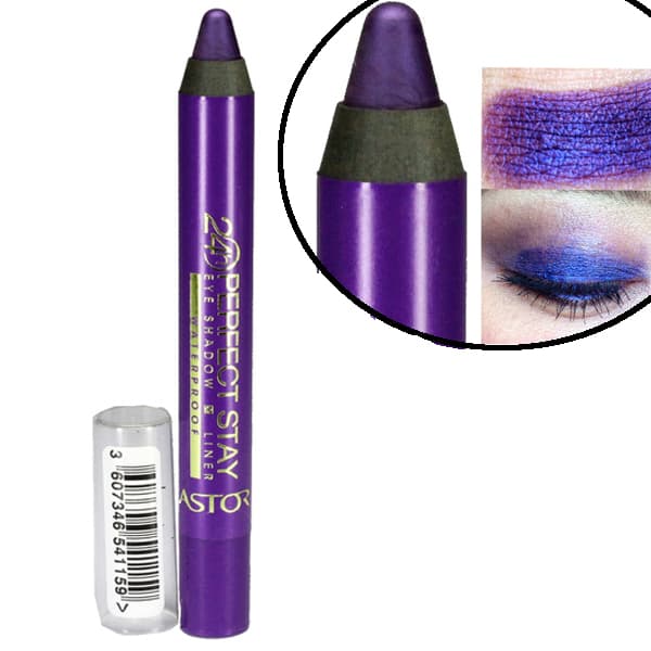 Astor 24H Perfect Stay WATERPROOF Eyeshadow&Liner - Deep Purple